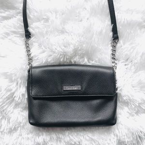 calvin klein black crossbody bag